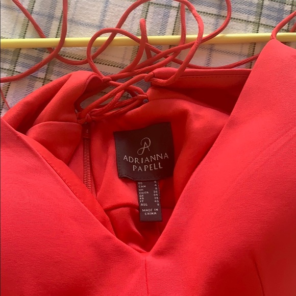 Adrianna Papell Long Dress with Slit, Size 4 - Picture 7 of 7